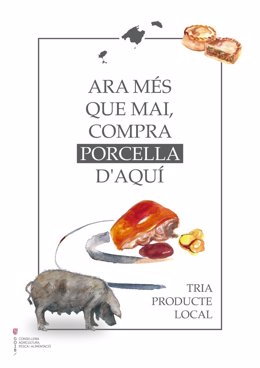 Campaña de promoción de la Conselleria de Agricultura para el consumo de cordero y lechona de Baleares