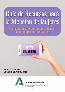 Guía de recursos para la atención de mujeres para situaciones de violencia de género durante el estado de alarma por el Covid-19