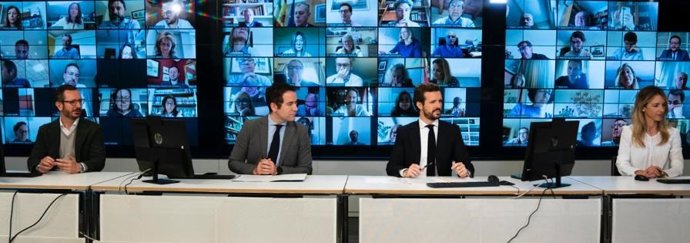 Cvirus.- Casado exige a Sánchez someterse a control en el Congreso y recela de l