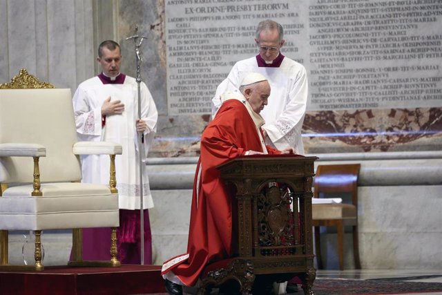 El Papa en la celebración del Domingo de Ramos 