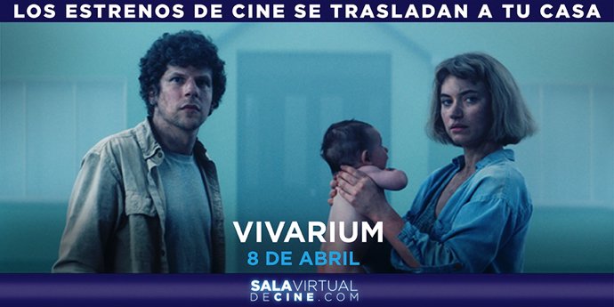 Cartel de la película 'Vivarium' en Sala Virtual de Cine.