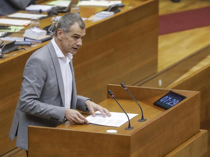 El portavoz de Ciudadanos en las Corts Valencianes, Toni Cantó