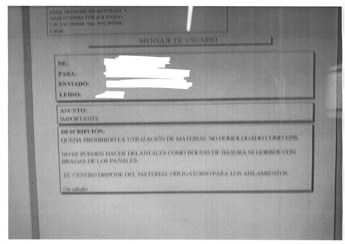 Notificación en el CAPD de Fuenmayor