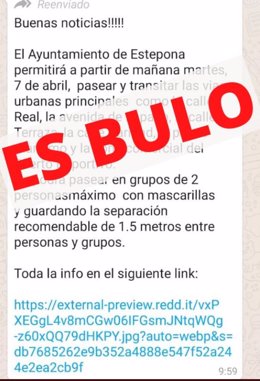 Nuevo bulo que afecta al municipio malagueño de Estepona