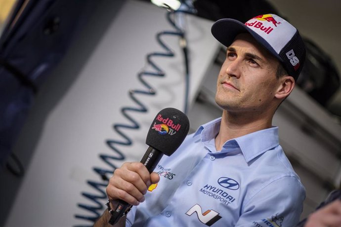 El piloto español de rallys Dani Sordo en la previa del Rally de México