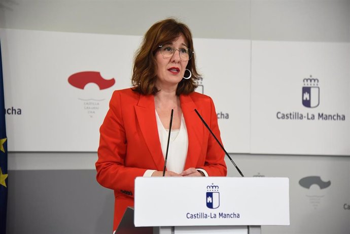 La portavoz de C-LM, Blanca Fernández.