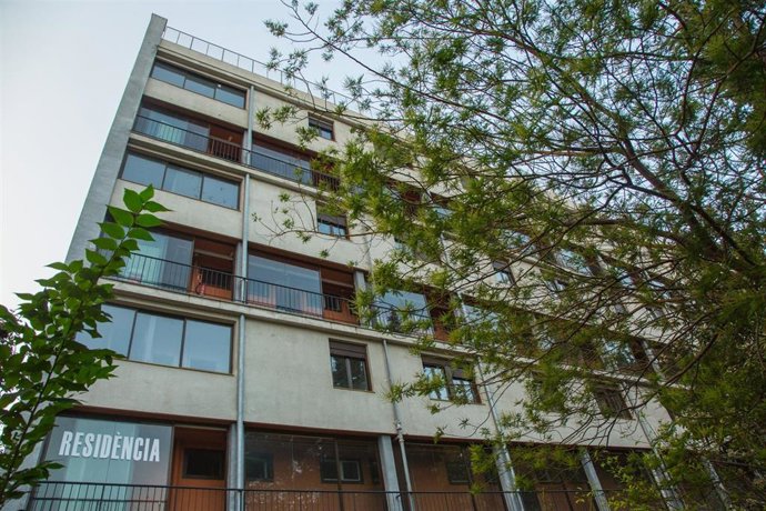 La Residncia de la Casa Bloc de Barcelona, gestionada per la Fundació Hbitat3