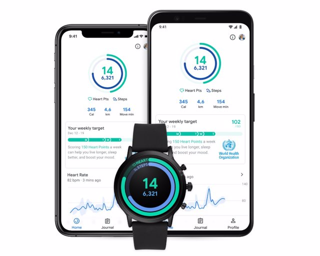 Pulsera actividad 2025 google fit