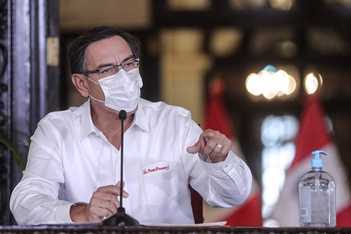 El presidente de Perú, Martín Vizcarra