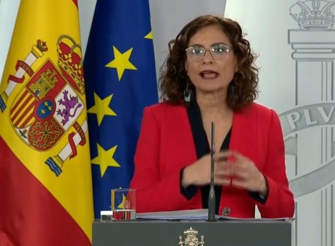 María Jesús Montero, ministra d'Hisenda i portaveu del Govern espanyol.