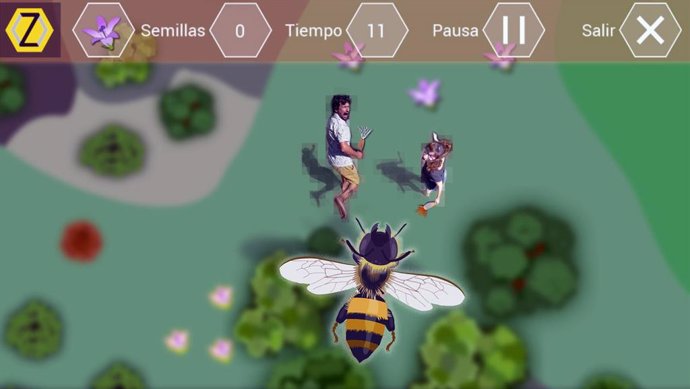 El Real Jardín Botánico permite con su app PolonizApp convertirse en insecto polinizador virtual.