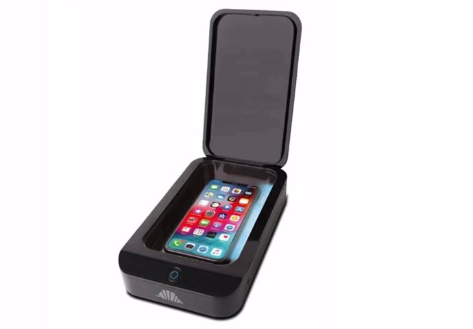 UV Shield, el accesorio que usa rayos ultravioleta para limpia el 'smartphone' d