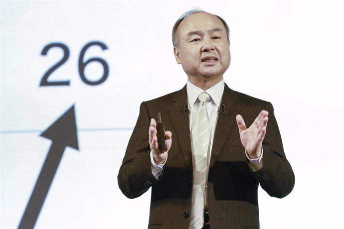 12 February 2020, Japan, Tokyo: Japan's SoftBank Group Corp Chief Executive Masayoshi Son speaks during a press conference to announce the company's third quarter (April - December, 2019) of the fiscal year ending 31 March 2020. Photo: Rodrigo Reyes Mar