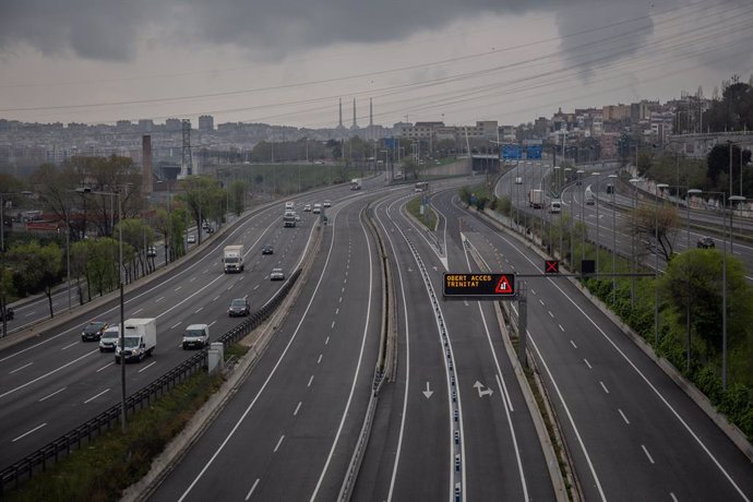 L'autopista del Valls en una imatge d'arxiu