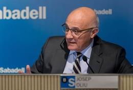 Presidente de Banco Sabadell, Josep Oliu