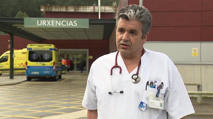 El doctor José Manuel Vázquez Lima, miembro del comité de crisis sanitaria de la Xunta