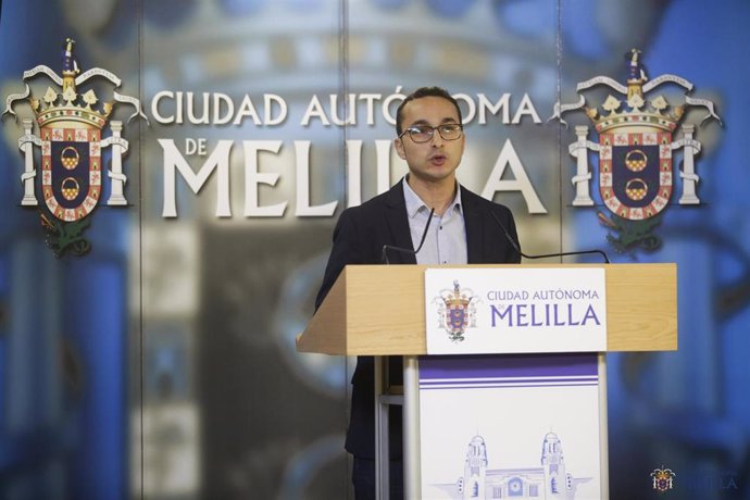 El consejero de Distritos de Melilla, Mohamed Ahmed