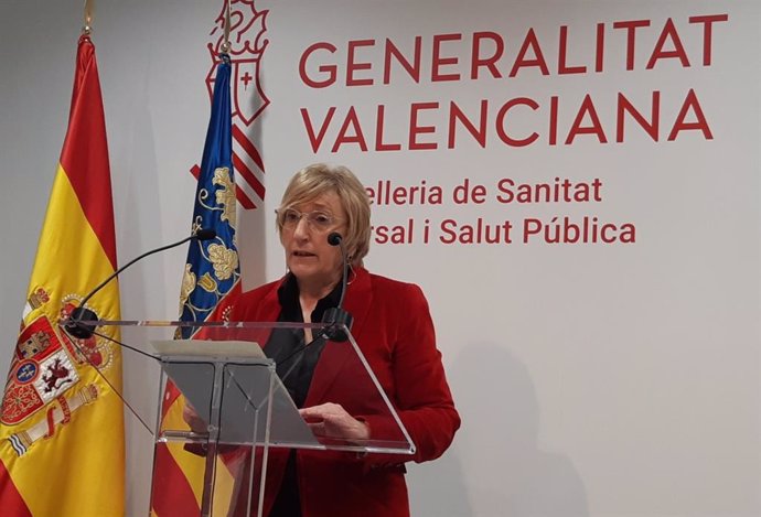 La consellera de Sanidad, Ana Barceló, en su comparecencia diaria para informar de la evolución del coronavirus