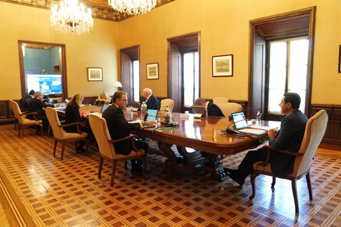 Reunión del Consejo de Gobierno andaluz, en una imagen de archivo