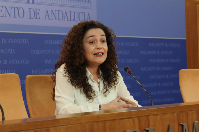 La portavoz del Grupo de Adelante Andalucía en el Parlamento andaluz, Inmaculada Nieto