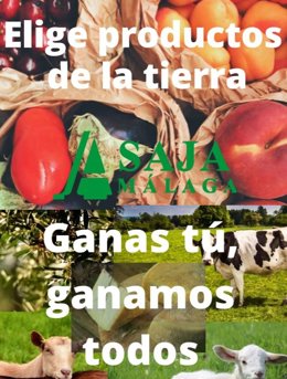 Málaga.- Coronavirus.- Asaja Málaga lanza una campaña para potenciar el consumo 