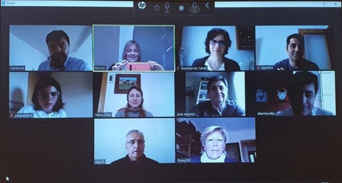 El Ayuntamiento de L'Hospitalet de Llobregat (Barcelona) se reúne telemáticamente con sindicatos y empresas para abordar los efectos económicos de la crisis del Covid-19