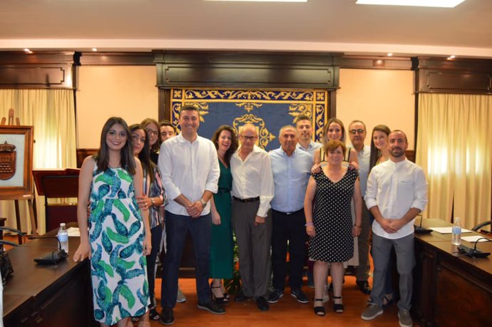 Alcalde y concejales del Ayuntamiento de Pedrera (Sevilla)