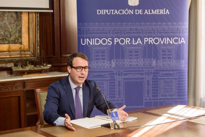 El portavoz del equipo de gobierno de la Diputación de Almería, Fernando Giménez (PP)