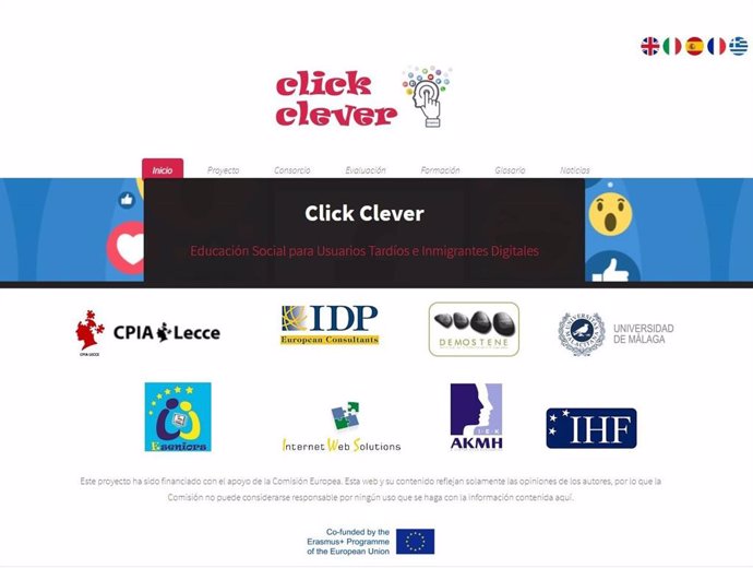 Página de ClickClever