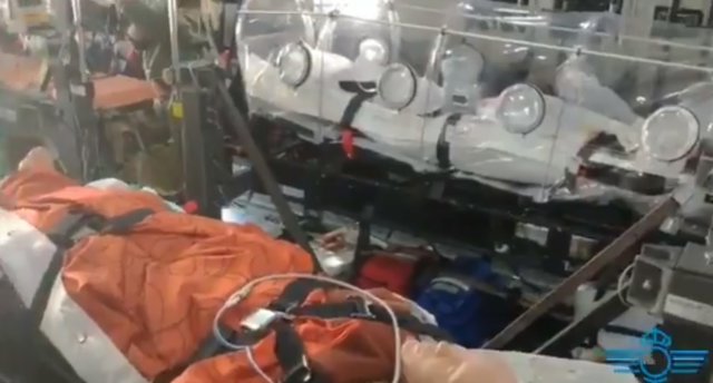 El Ejército del Aire adapta un avión para convertirlo en un hospital volante