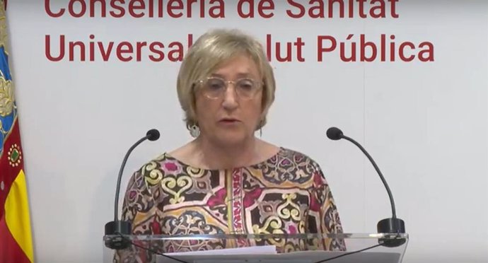 Ana Barceló en rueda de prensa