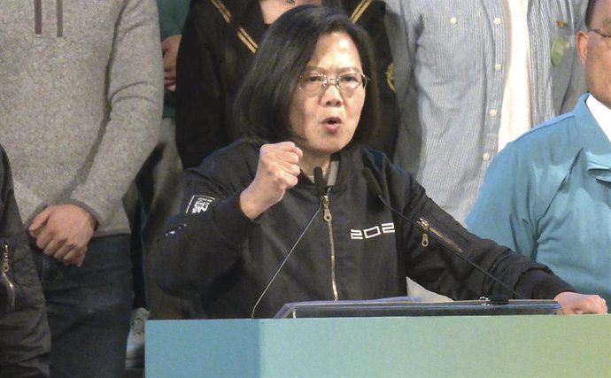 La presidenta de Taiwán, Tsai Ing Wen