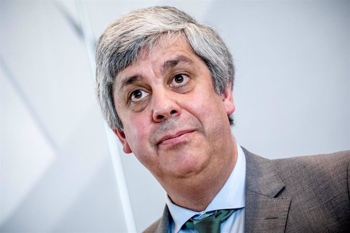 FILED - 04 June 2018, Berlin: Mario Centeno, Portuguese Finance Minister and President of the Euro Group, recorded after a closed session on the modernisation of the SPD parliamentary group. EUfinance ministers will take another stab on Thursday at app