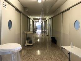El Govern abre un segundo hospital penitenciario, en la cárcel de Brians 2, en Sant Esteve Sesrovires (Barcelona), para presos con Covid-19.