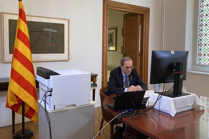 El presidente de la Generalitat, Quim Torra, en una imagen de archivo. 