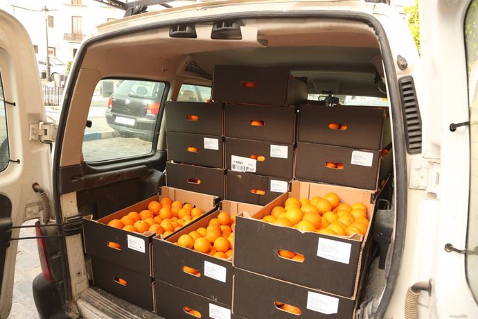 Coronavirus.- McDonald's dona más de 1 tonelada de naranjas a Bancos de Alimento