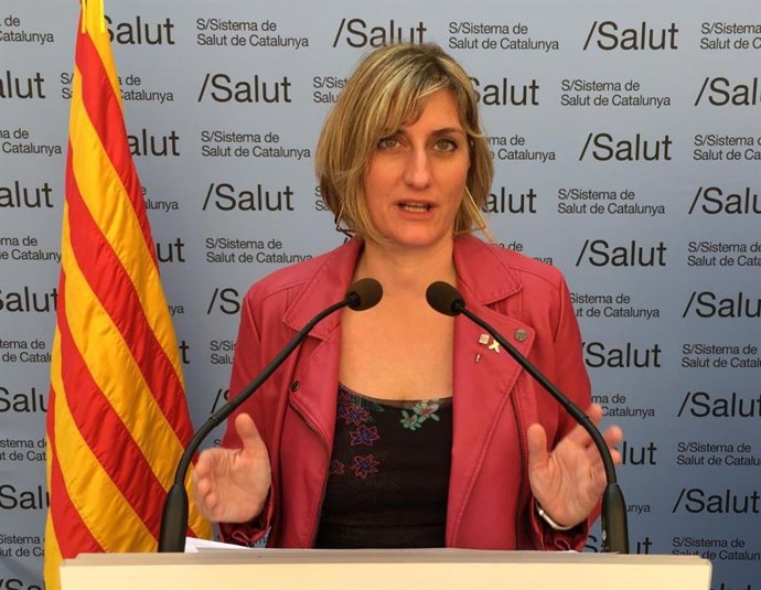 La consellera de Salud de la Generalitat, Alba Vergés