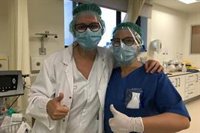 Bomberos voluntarios confeccionan más de 2.000 pantallas no homologadas para personal sanitario