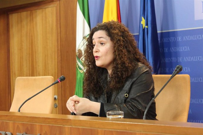 La portavoz parlamentaria de Adelante Andalucía, Inmaculada Nieto, en una imagen de archivo.
