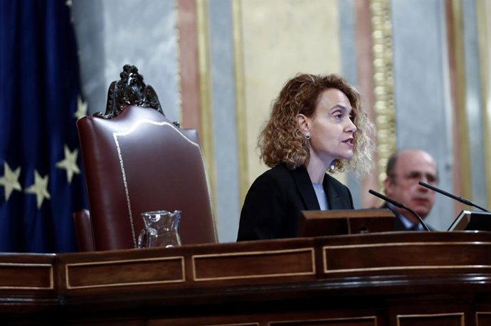 La presidenta del Congreso de los Diputados, Meritxell Batet.