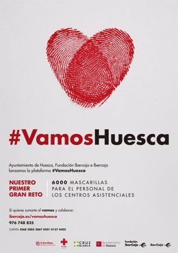 Coronavirus.- El Ayuntamiento de Huesca, Fundación Ibercaja de Ibercaja Banco lanzan la plataforma 'VamosHuesca'