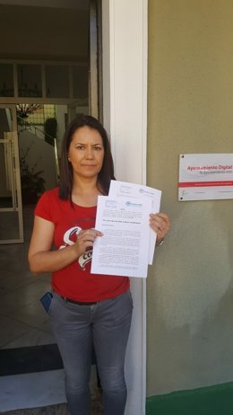 Virtudes Puertas, alcaldesa de La Puerta de Segura, en imagen de archivo 