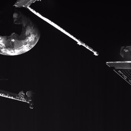 La misión BepiColombo fotografía la Tierra desde el espacio antes de seguir su camino hacia Mercurio