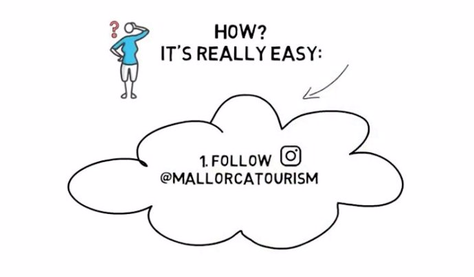 Campaña del Consell de Mallorca para promocionar el turismo a través de Instagram.