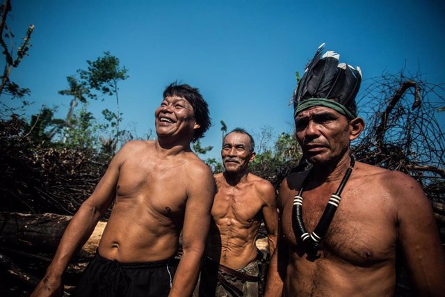 Indígenas brasileños (Imagen de archivo)
