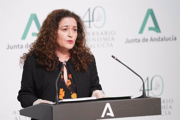 La portavoz parlamentaria de Adelante Andalucía, Inmaculada Nieto.