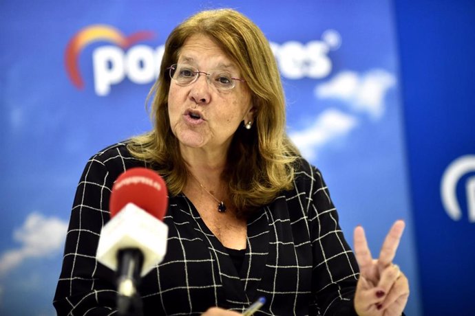 La responsable de Política Sectorial del PP, Elvira Rodríguez.