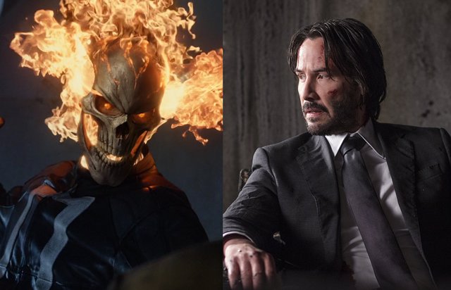 Keanu Reeves Es El Nuevo Ghost Rider Del Universo Marvel En Ste Brutal Fan Tr Iler