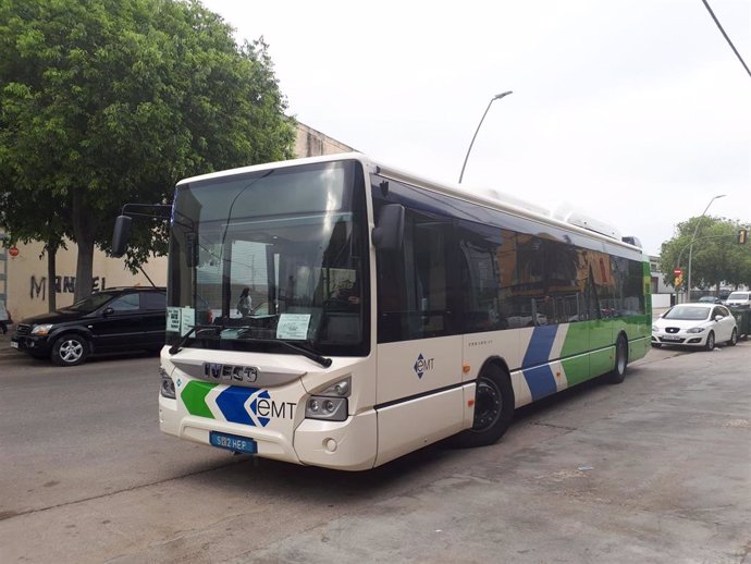 Un autobús de la EMT Palma.