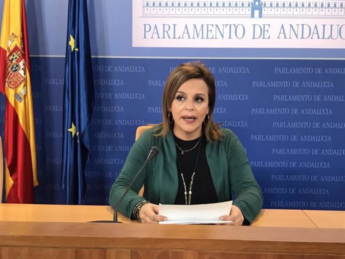 La parlamentaria onubense de Adelante Andalucía, María Gracia González